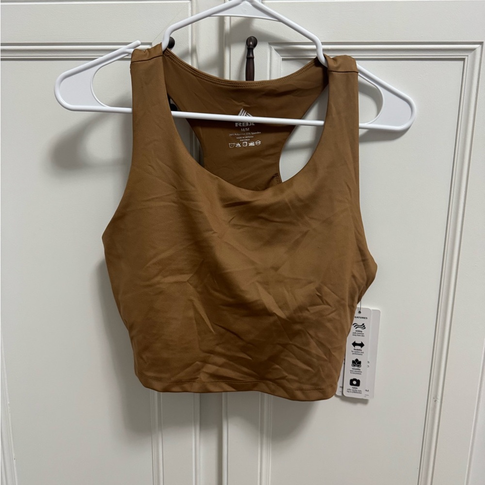 RBX Tan Activewear Top